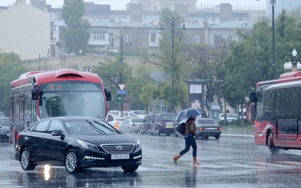 Həftəsonu hava qeyri-sabit keçəcək - XƏBƏRDARLIQ