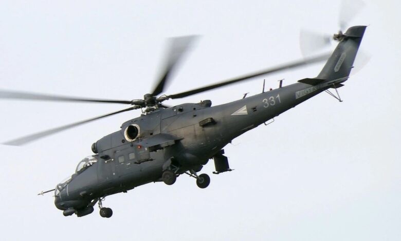 Üsyançılar Rusiya helikopterini məhv etdi&nbsp;