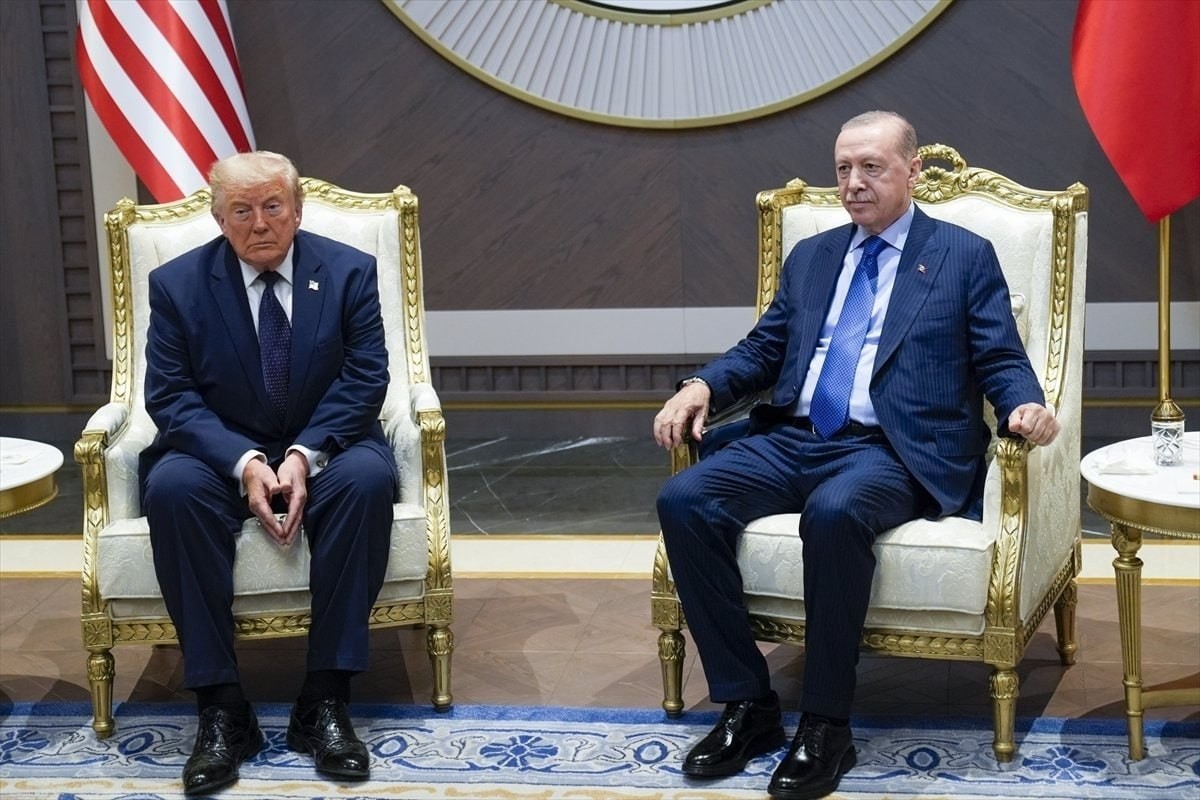 Ərdoğan–Tramp görüşündən ilk görüntülər