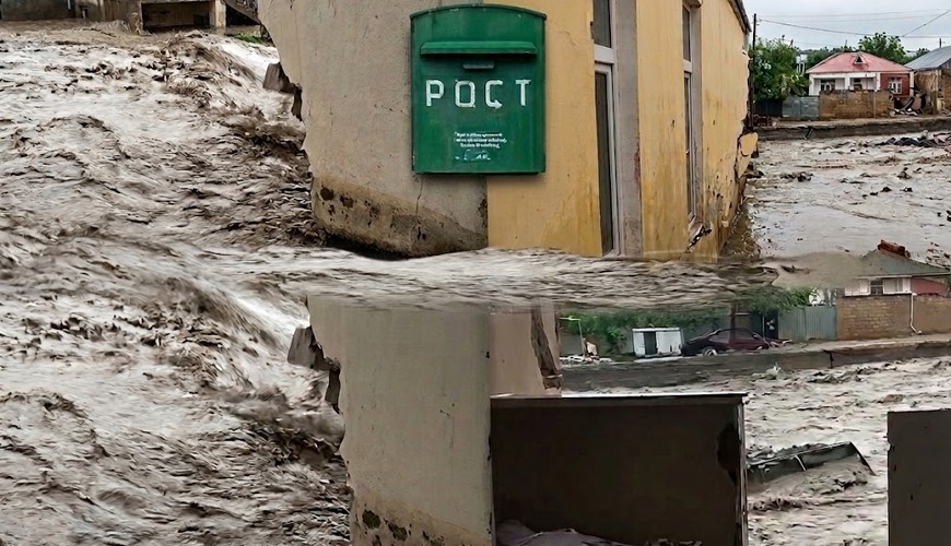 Güclü sel poçt binasını APARDI