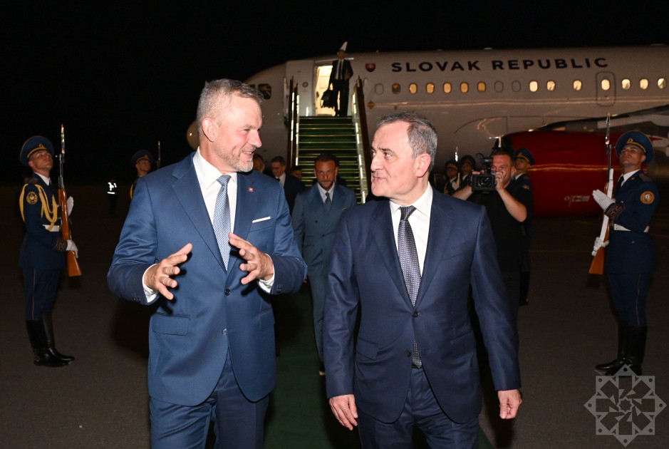 Slovakiya Prezidenti Azərbaycanda SƏFƏRDƏDİR