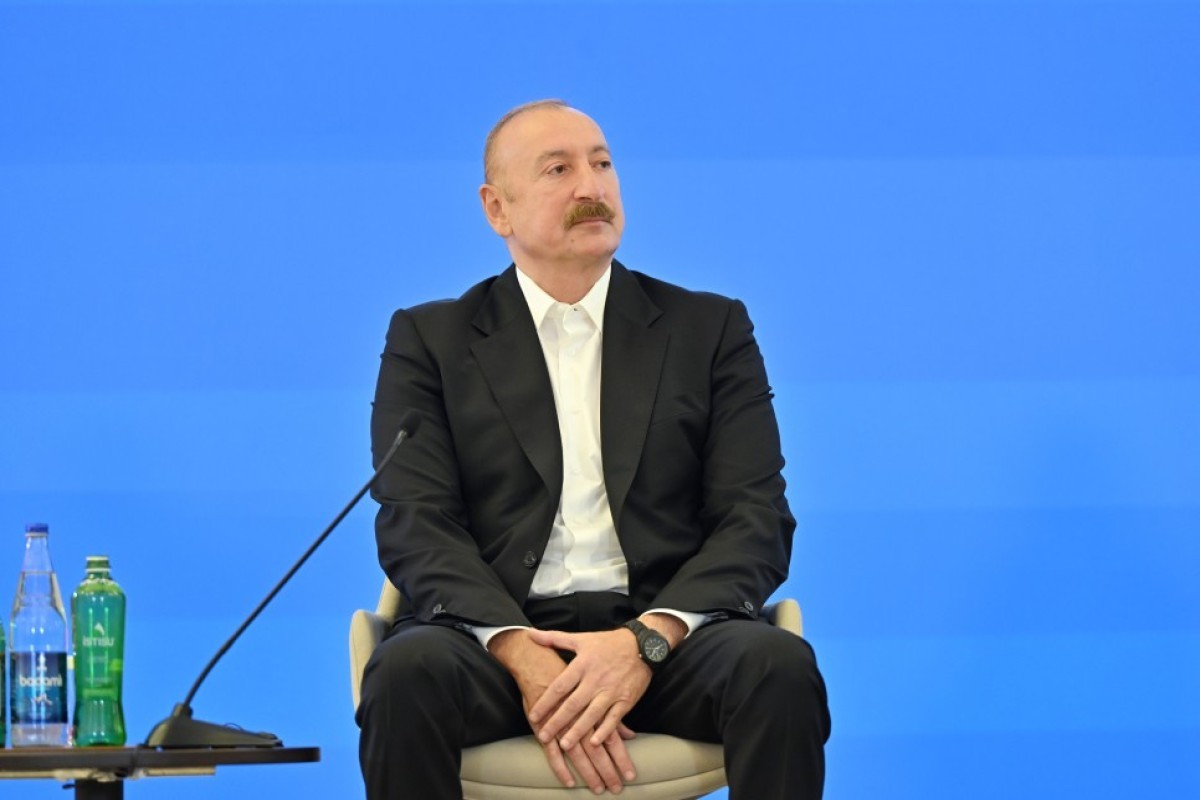 Prezident Azərbaycanın nəqliyyat dəhlizi kimi əhəmiyyətindən danışıb