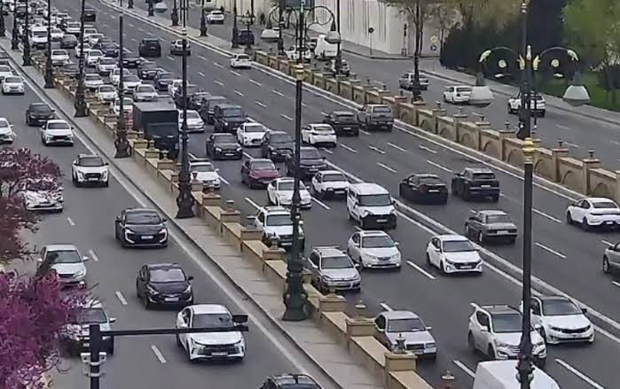 Bakıda bu yollarda sıxlıq var - SİYAHI
