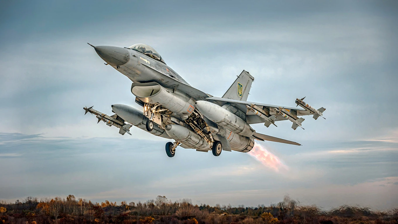 Ukrayna F-16 ilə ilk dəfə Rusiya qırıcısını vurub