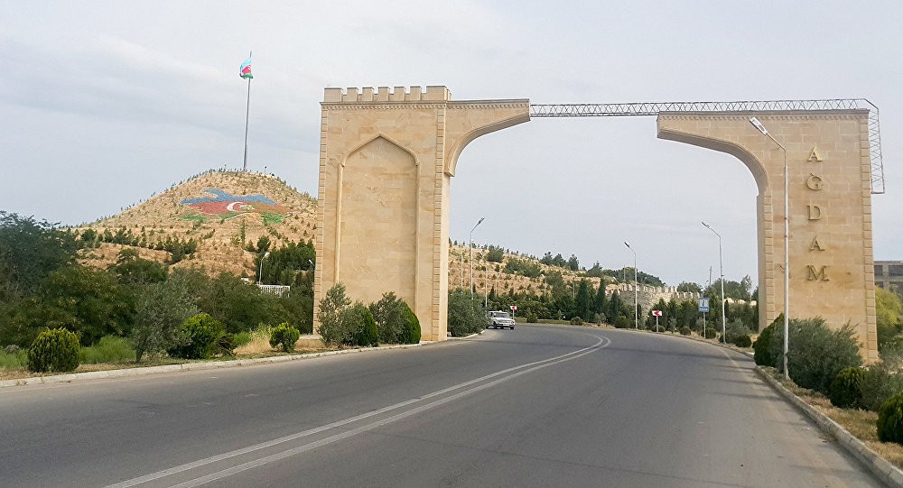 Ağdamda yanğın DAVAM EDİR