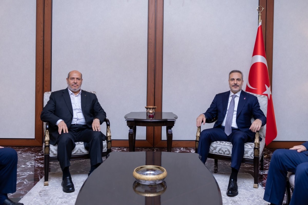 Hakan Fidan HAMAS nümayəndə heyətini qəbul edib&nbsp;