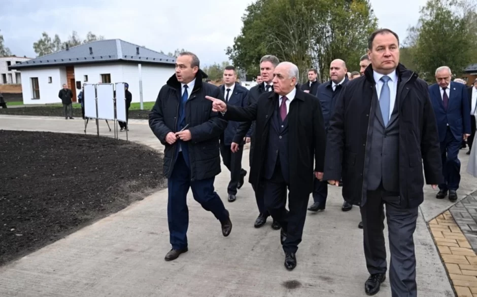 Əli Əsədov Novaya Okolitsada olub - FOTO