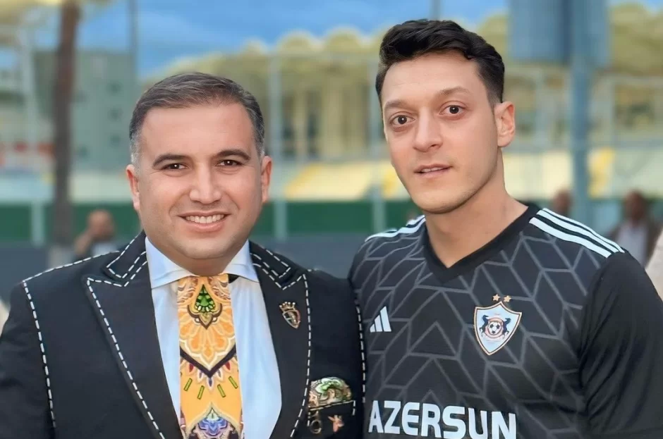 Hacı Nuran Məsud Özillə GÖRÜŞDÜ 