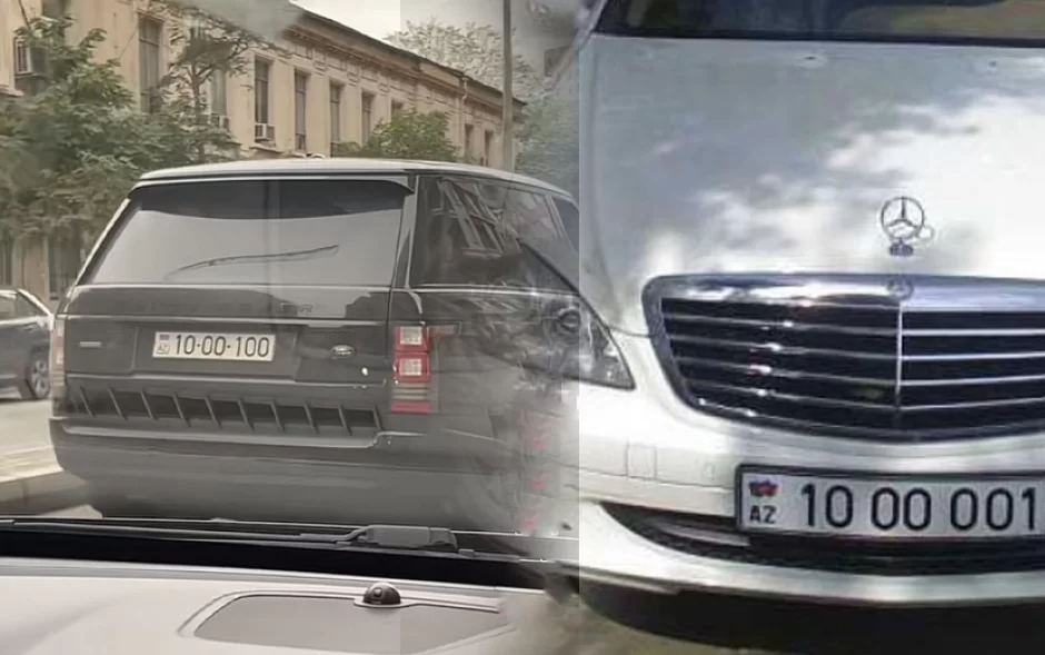 Bakıda avtomobilin Nömrəsi ŞOK ETDİ - 50 min manatdan 100 minə qədər...