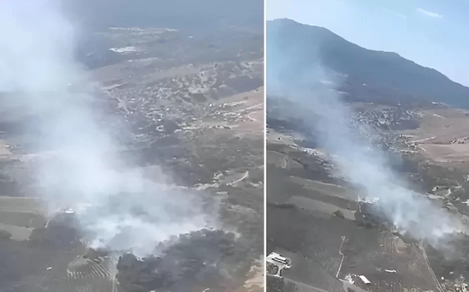Türkiyədə meşə yanır - Helikopter və təyyarələr cəlb olundu