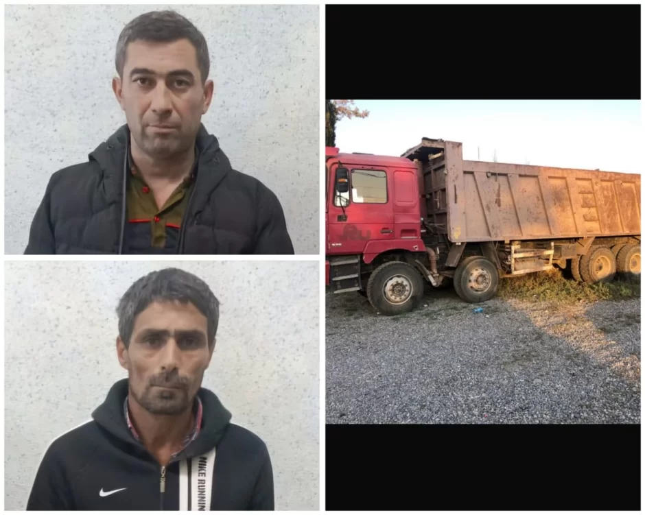 Cəbrayılda yük maşını qaçıran şəxslər SAXLANILDI