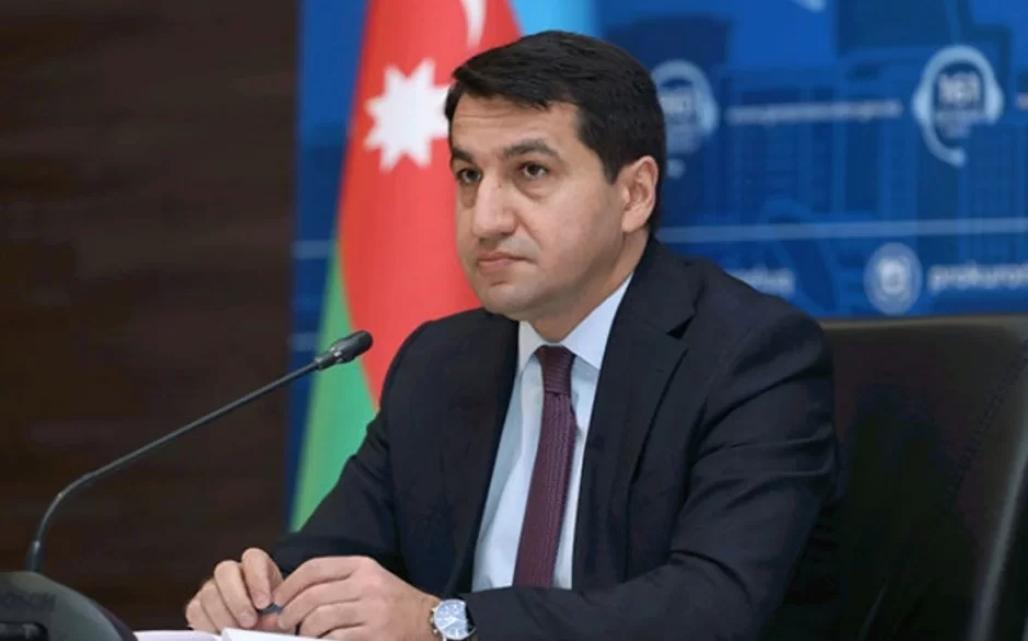Ermənistan hərbi cinayətkarları ədalət məhkəməsinə verməlidir - Hikmət Hacıyev
