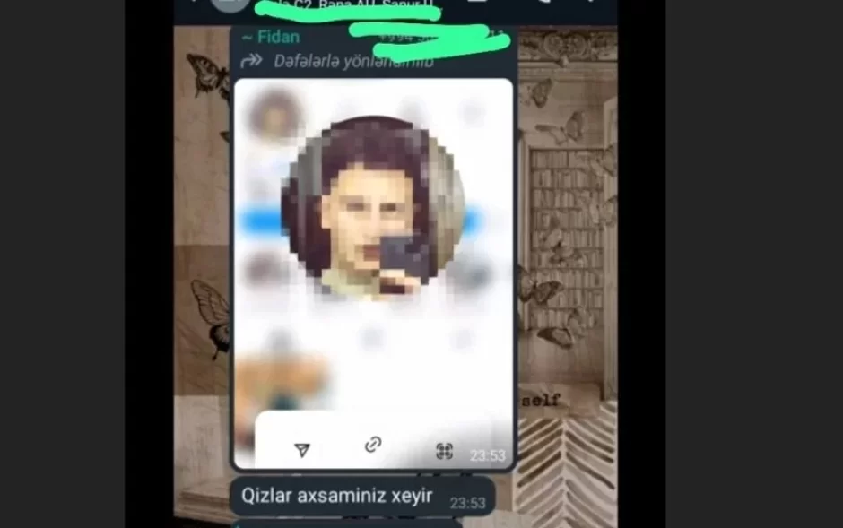 Bakıda tələbə qızların şəklini çəkdiyi iddia edilən gəncdən AÇIQLAMA