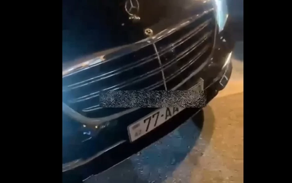 Bakıda dava edən \"AA\" seriyalı maşının sürücüsü saxlanıldı - RƏSMİ