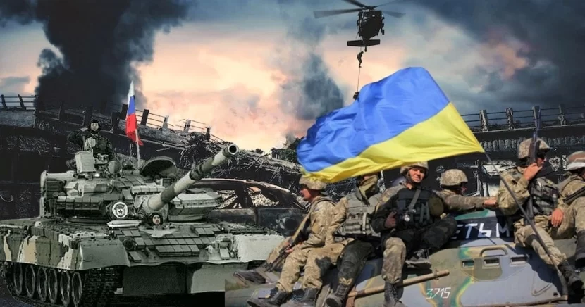 Ukrayna Rusiyaya RAKET ATDI