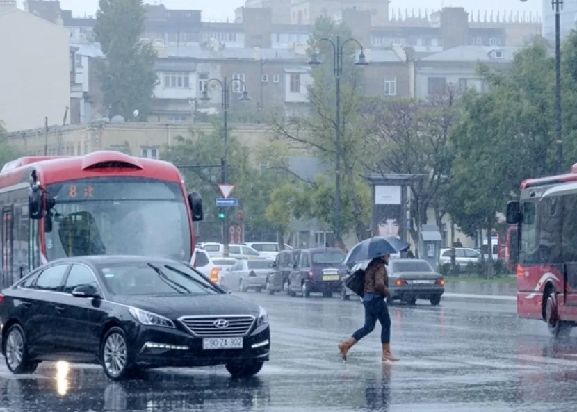Yağıntılı hava bu vaxtadək davam edəcək