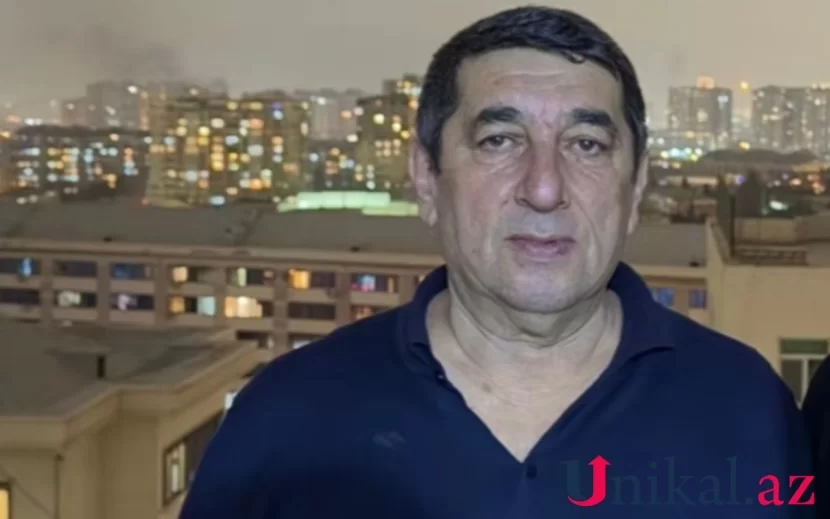 Ramiz Tatarovun azadlıqda ilk fotosu