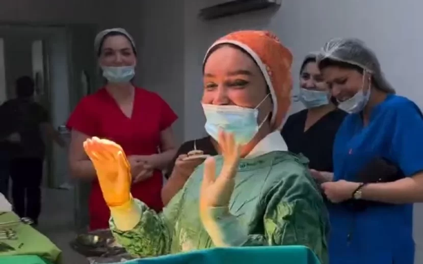 \"German Hospital\"da ginekoloji əməliyyat zamanı həkim məsuliyyətsizliyi - VİDEO