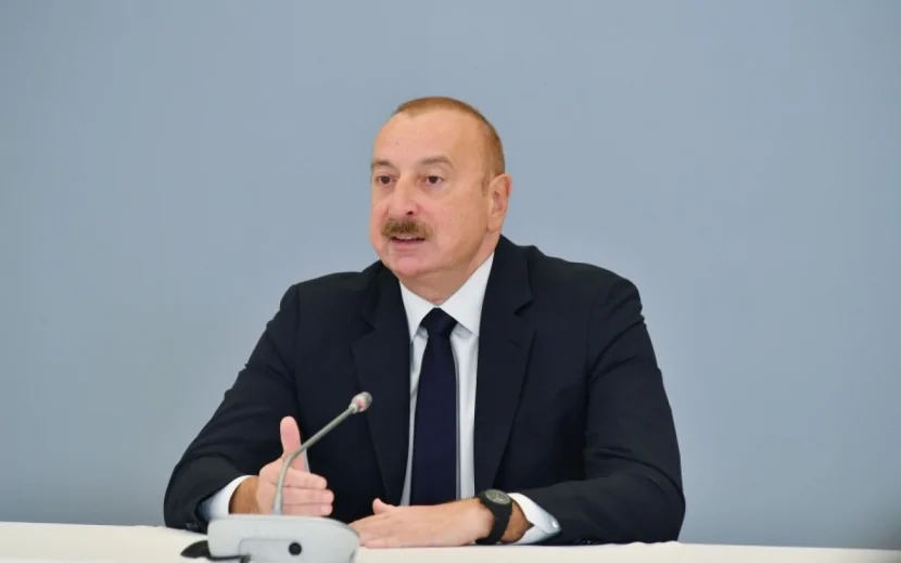 \"Böyük infrastruktur layihələrini icra edirik\" - İlham Əliyev