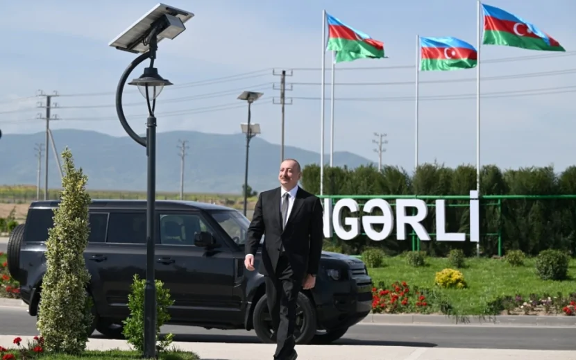 Prezident Ağdamda daha bir açılışda İŞTİRAK ETDİ