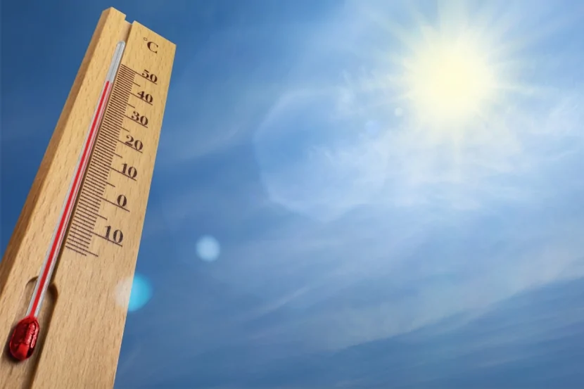 Mayda maksimal və minimal temperatur bu ərazilərdə qeydə alınıb