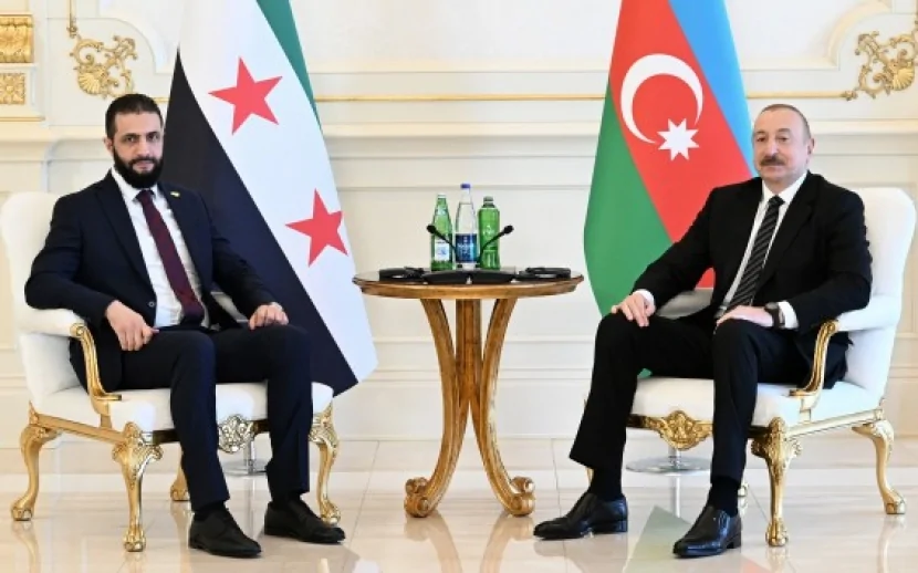 Əhməd Əl Şaraa İlham Əliyevə təşəkkür edib