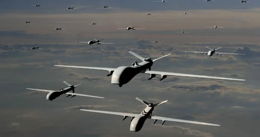 Xarkovda sərnişin qatarı dronlarla vuruldu