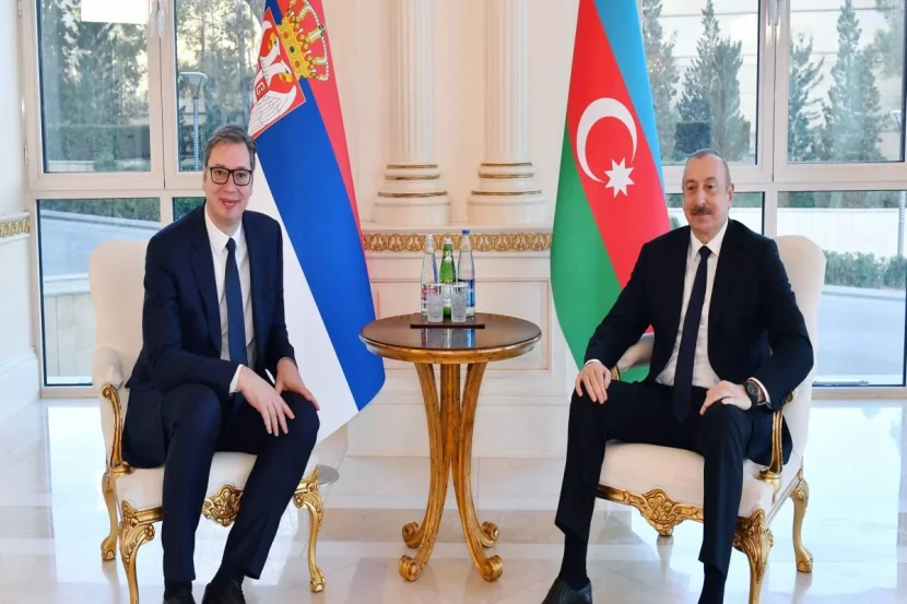 Aleksandar Vuçiç Prezident İlham Əliyevi təbrik edib