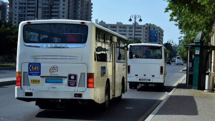 Bu marşrutların hərəkət sxemi dəyişdirilir