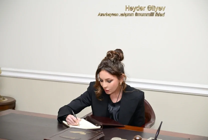 Mehriban Əliyeva Tbilisidə Azərbaycan Mədəniyyəti Muzeyi ilə tanış olub