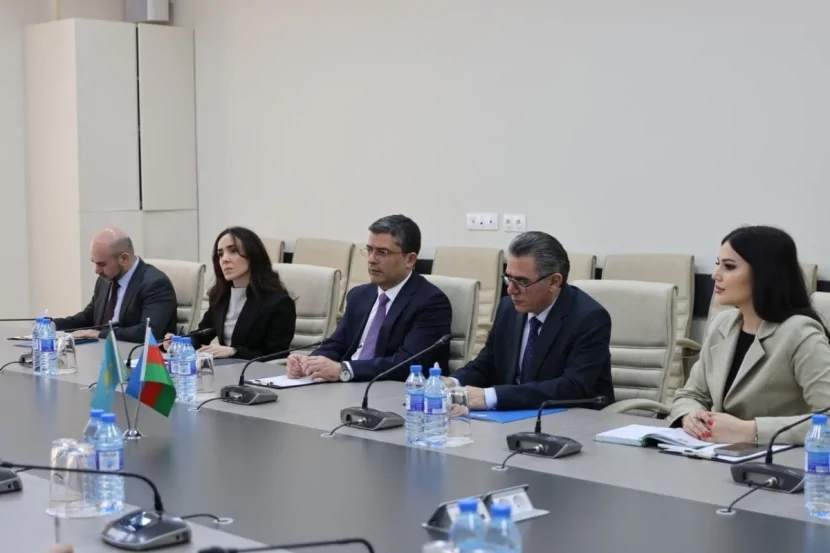 MEDİA-da Qazaxıstan nümayəndə heyəti ilə görüş keçirilib