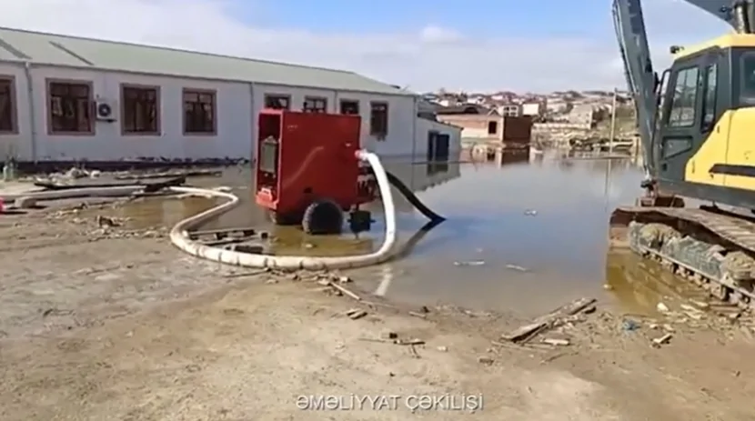 Su çəkmə işləri DAVAM EDİR