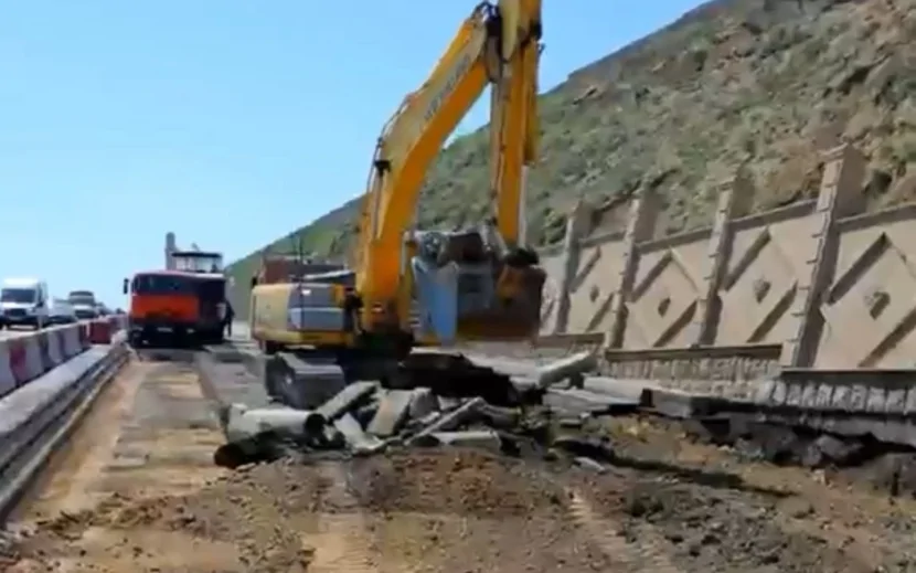 Bibiheybət yolunda bərpa işlərinə başlanıldı