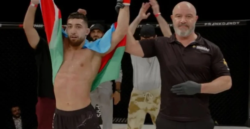 Əli Quliyev MMA turnirində qələbə qazandı