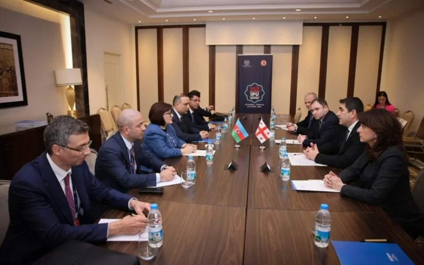 Sahibə Qafarova gürcü həmkarı ilə regional sülhü müzakirə etdi