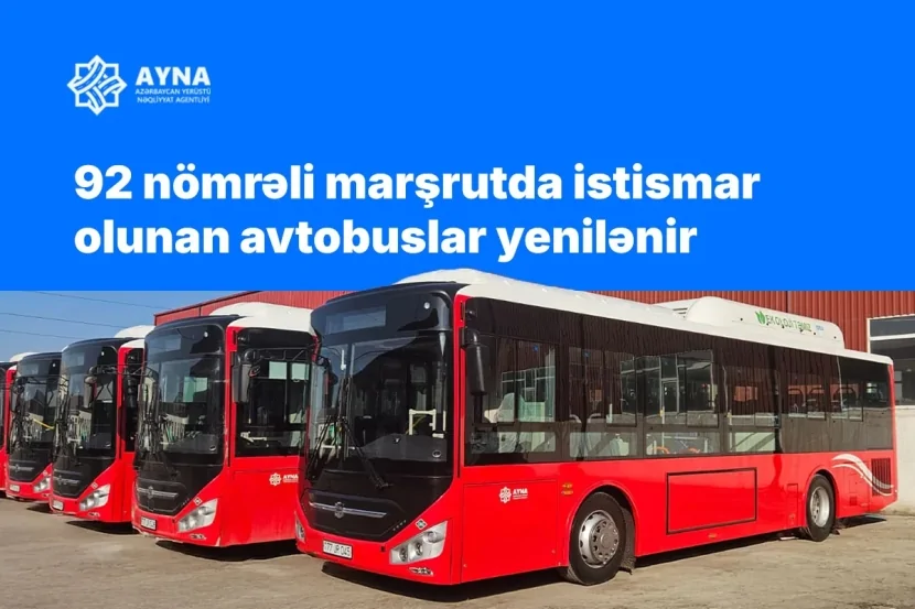 Bu avtobusla bağlı YENİLİK