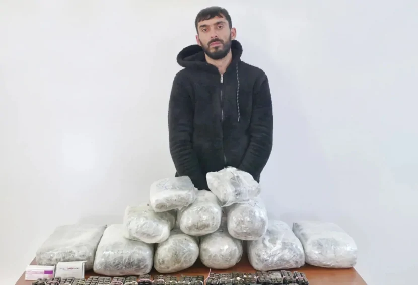 Külli miqdarda narkotiki ölkəyə keçirmək istəyən şəxs SAXLANILDI