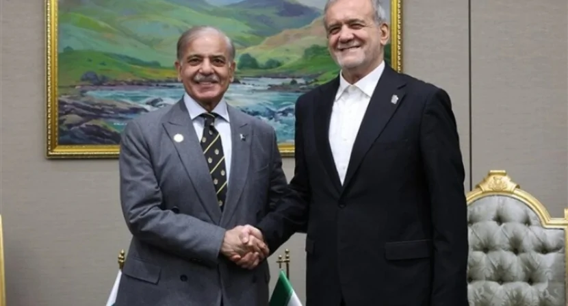 Şahbaz Şərif və Pezeşkian regional məsələləri müzakirə ediblər