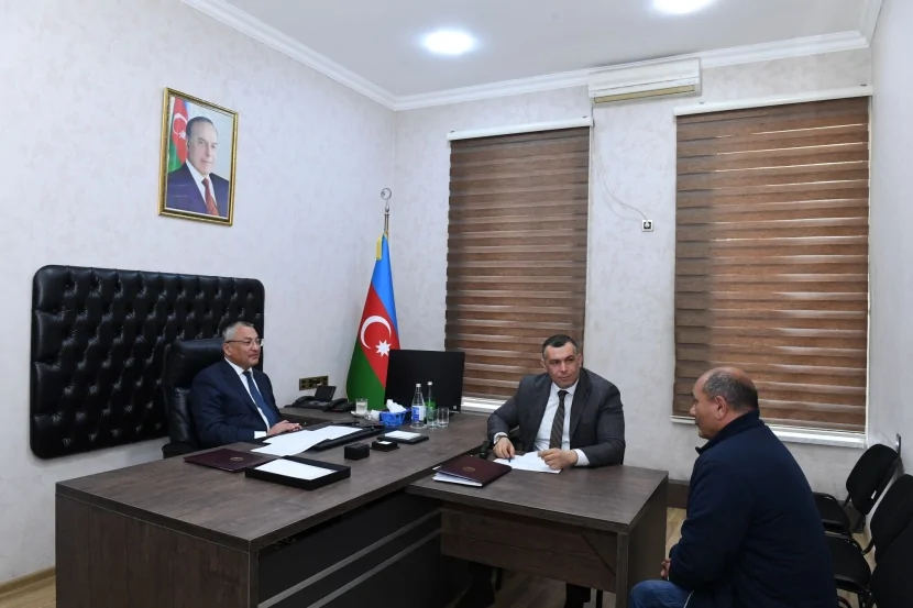 Vətəndaşların növbəti qəbulu keçirilib