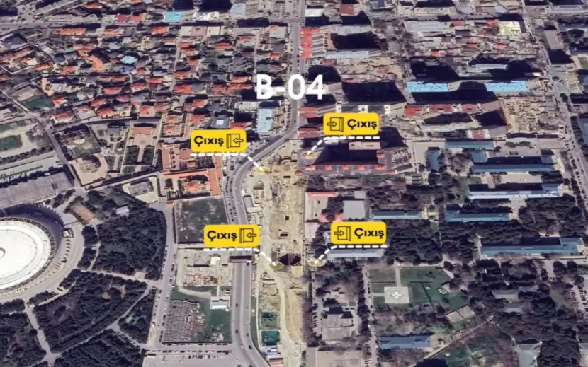 Yeni metrostansiya bu ərazidə OLACAQ...