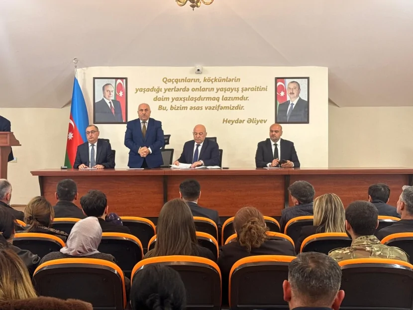 Sakinlər mina təhlükəsi ilə bağlı maarifləndirilib