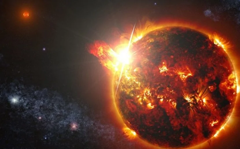 Günəşdə güclü partlayış qeydə alınıb