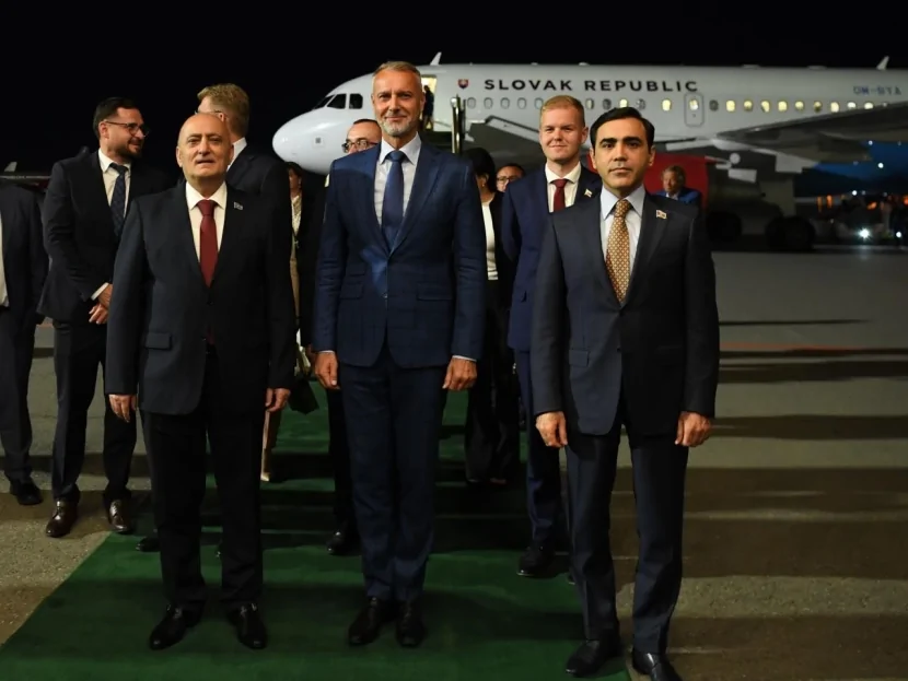 Slovakiya Milli Şurasının sədri Azərbaycana gəlib