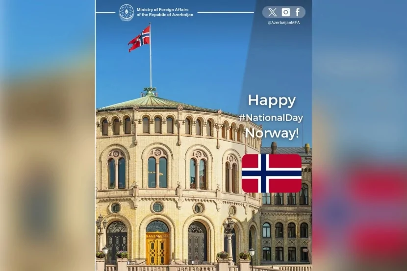 Azərbaycan Norveçi TƏBRİK EDİB