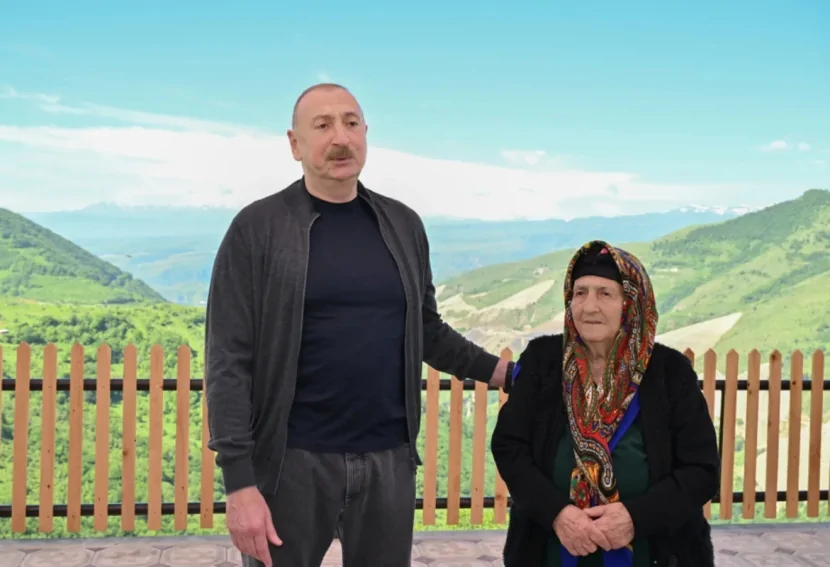 Prezident: \"Bu gün Azərbaycan ərazisində hər qarış torpaq bizim nəzarətimizdədir\"