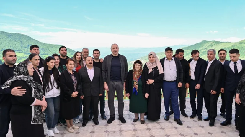 İlham Əliyevin sosial media hesablarında Şuşanın Böyük Qaladərəsindən PAYLAŞIM