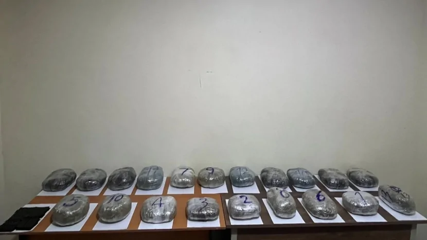 İrandan Azərbaycana narkotik keçirilməsinin qarşısı alınıb