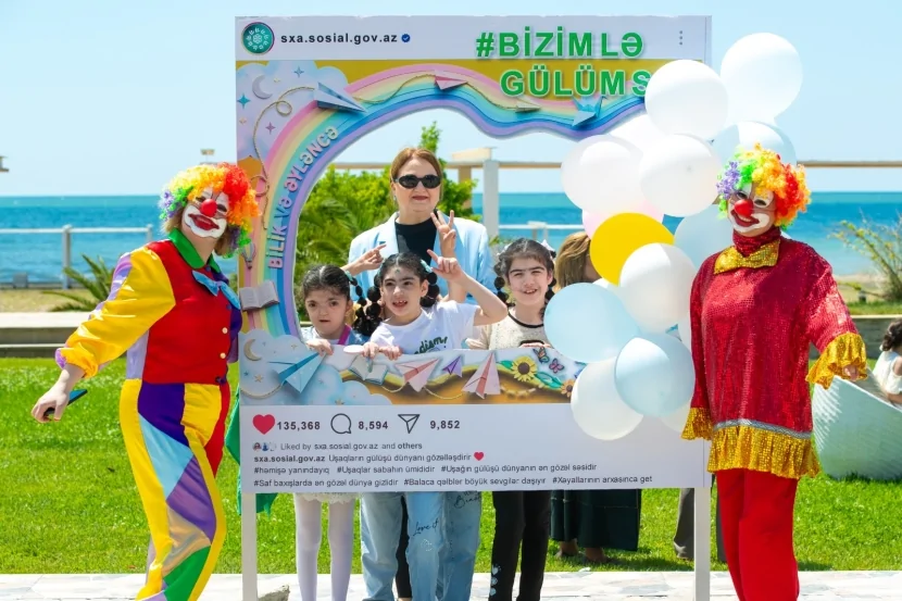 “Azərsun Holdinq” uşaqlar günü münasibətilə silsilə tədbirlər keçirib
