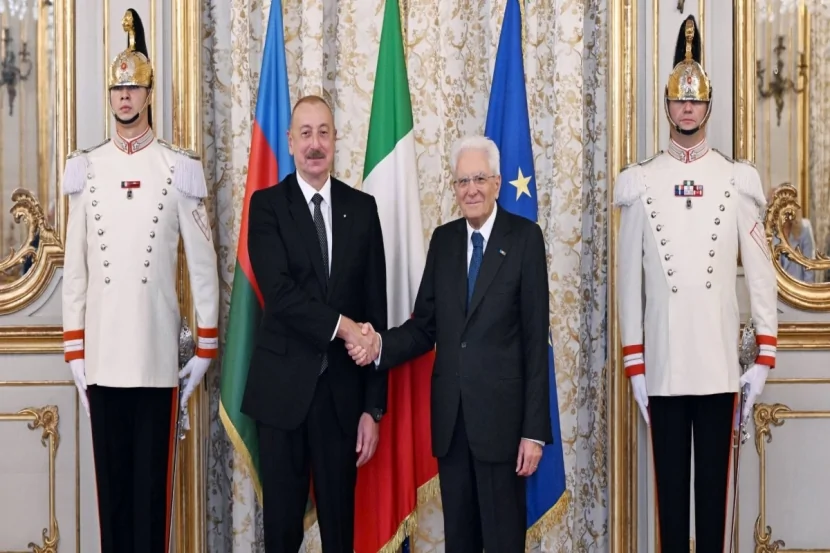 İlham Əliyev İtaliya Prezidentini təbrik etdi