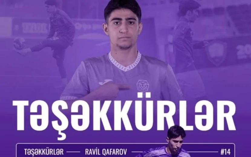 Daha bir futbolçu “Şamaxı”dan AYRILDI